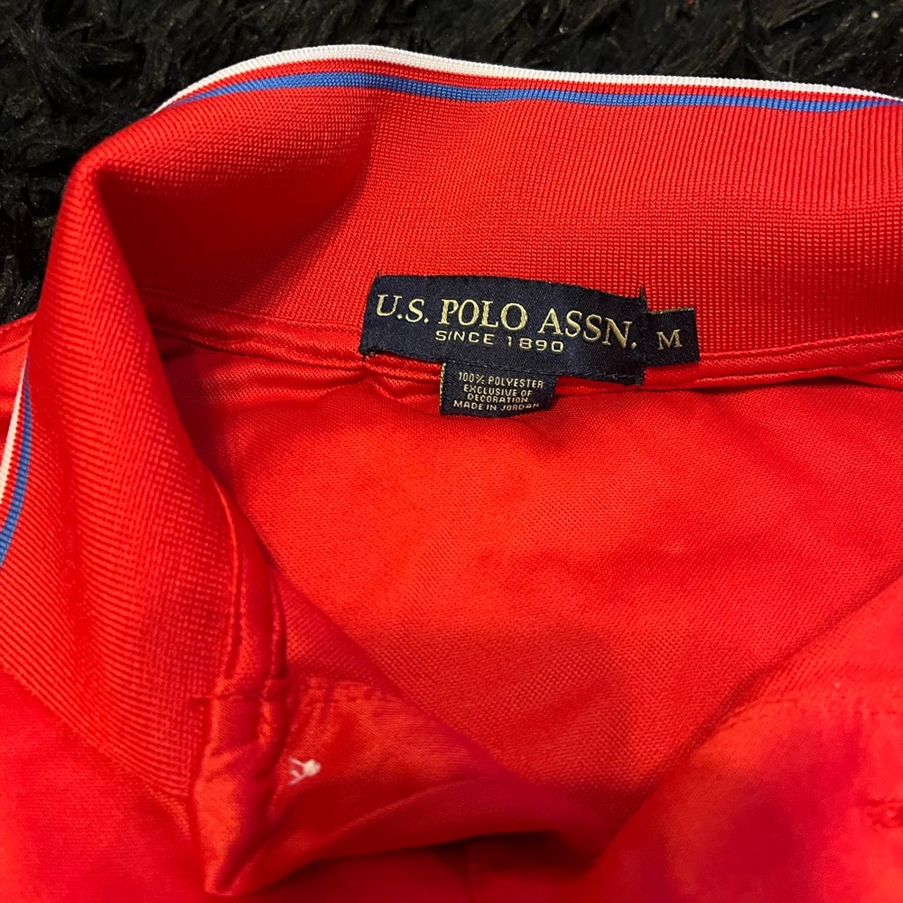 Red polo brand polo